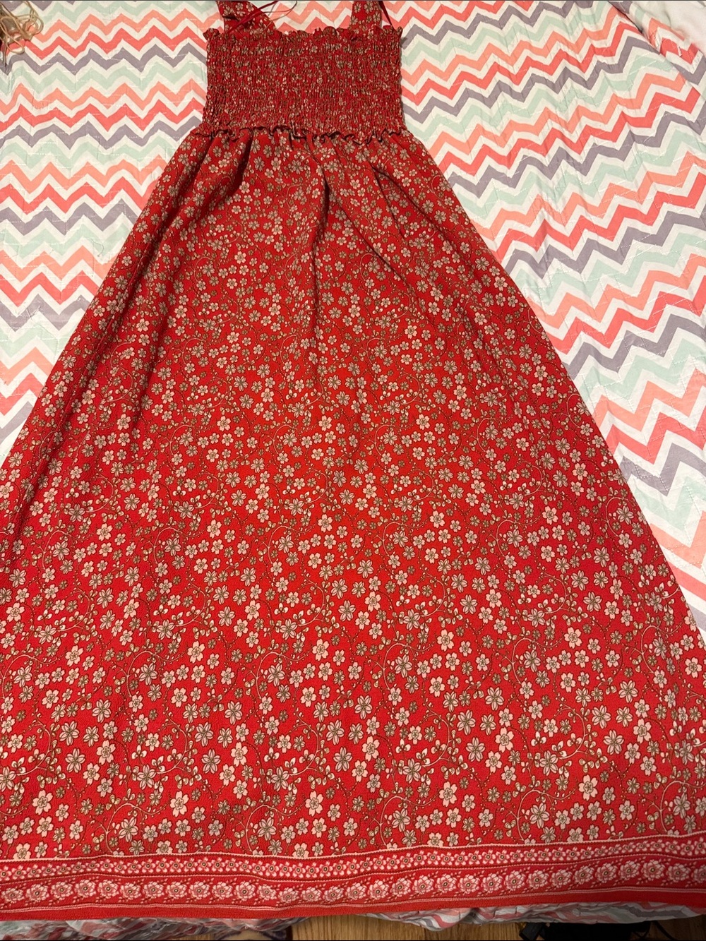 Max Studio floral print maxi dress